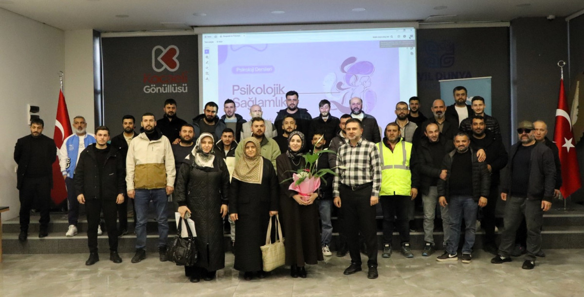 Kocaeli Büyükşehir Belediyesi Cenaze Hizmetleri Personeline Psikolojik Sağlamlık Eğitimi Düzenledi