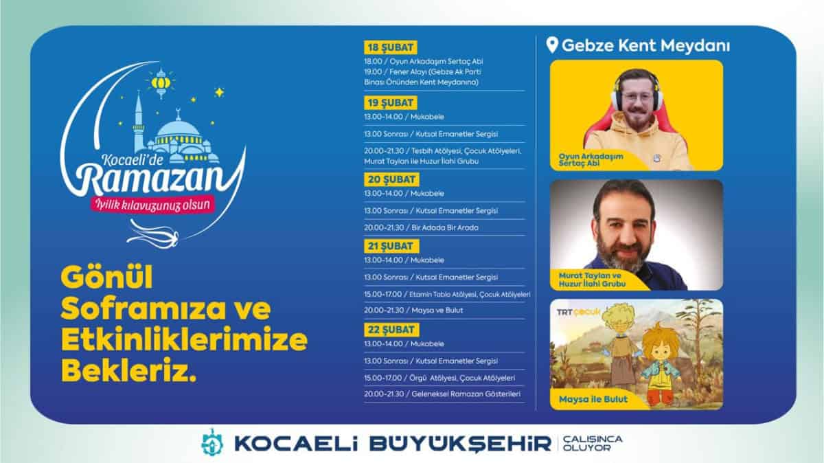 Kocaeli Büyükşehir Belediyesi Karamürsel’de Taşınmaz Kiralama İhalesi Düzenliyor