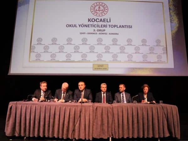 Kocaeli’de Okul Yöneticileri 3. Grup Toplantısı Kapsamlı Şekilde Gerçekleştirildi