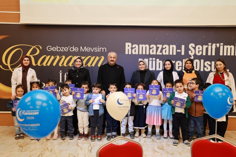 Gebze’de Mevsim Ramazan Etkinliği: Çocuklar Tekne Orucu Geleneğini Öğrendi