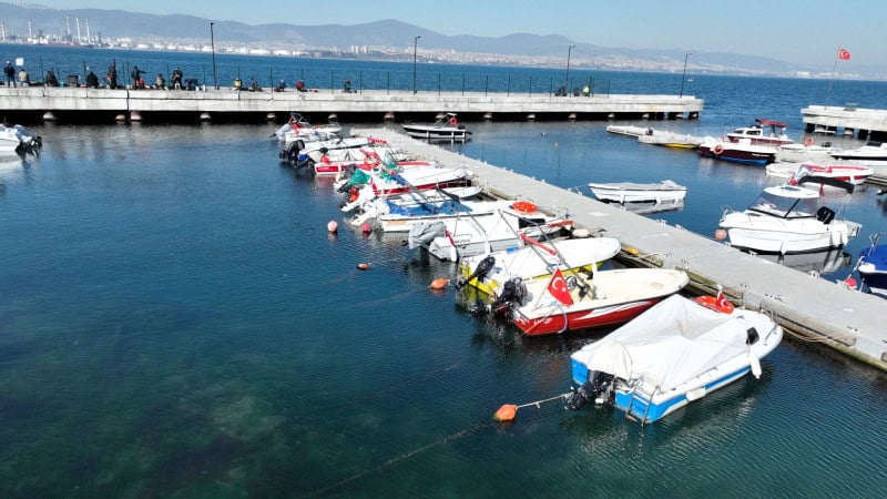 Değirmendere Kayık Çekek Yeri Tekne Sahiplerine Düzenli ve Güvenli Bir Alan Sunuyor