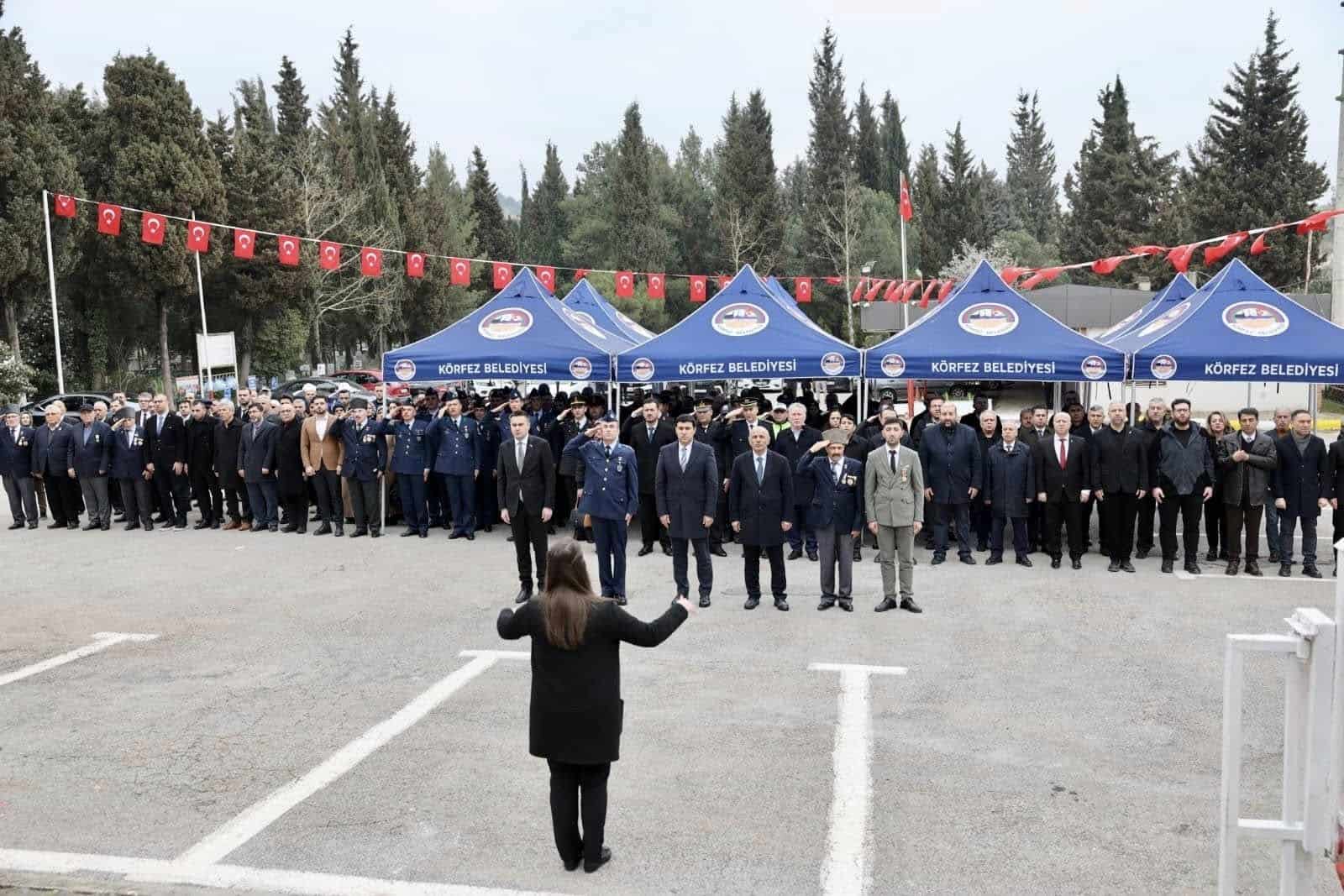 Körfez'de 18 Mart Çanakkale Zaferi ve Şehitleri Anma Töreni Düzenlendi