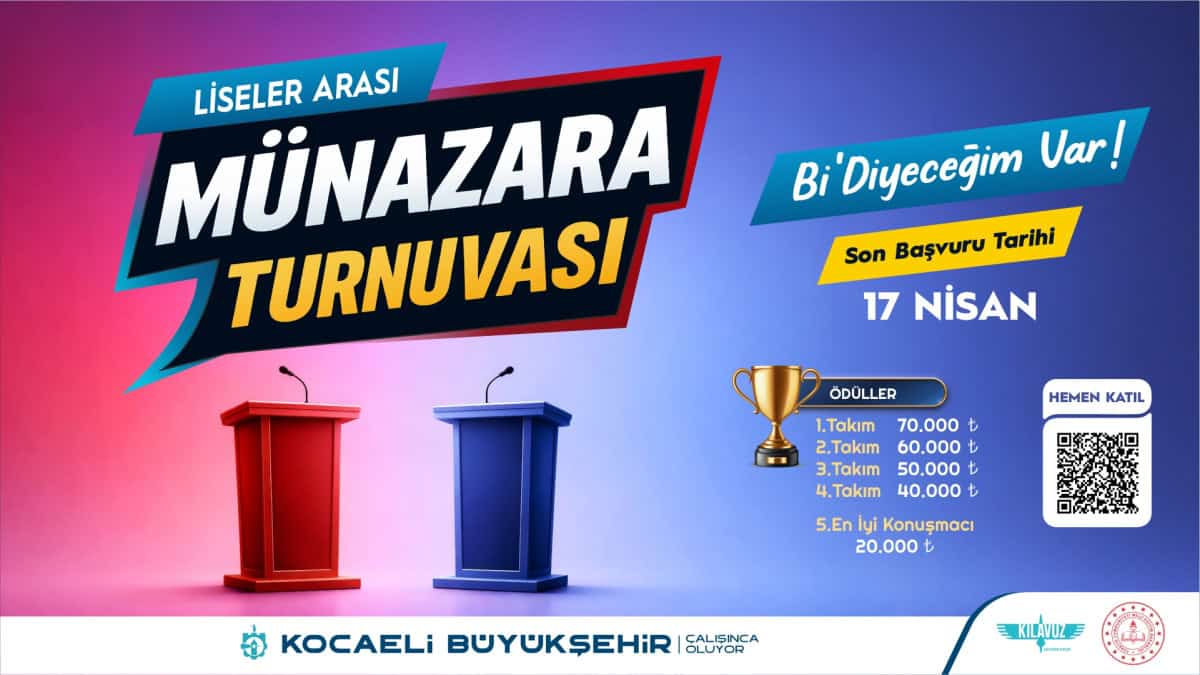 Üniversiteler Arası Münazara Turnuvası Kocaeli’de Başladı