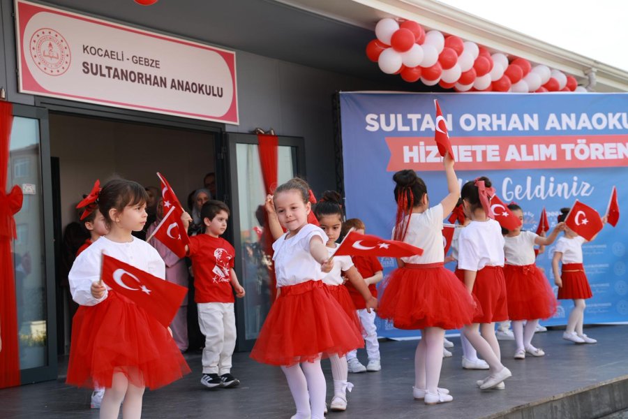 Gebze'de Sultanorhan Anaokulu Modern Tesisleriyle Hizmete Başladı